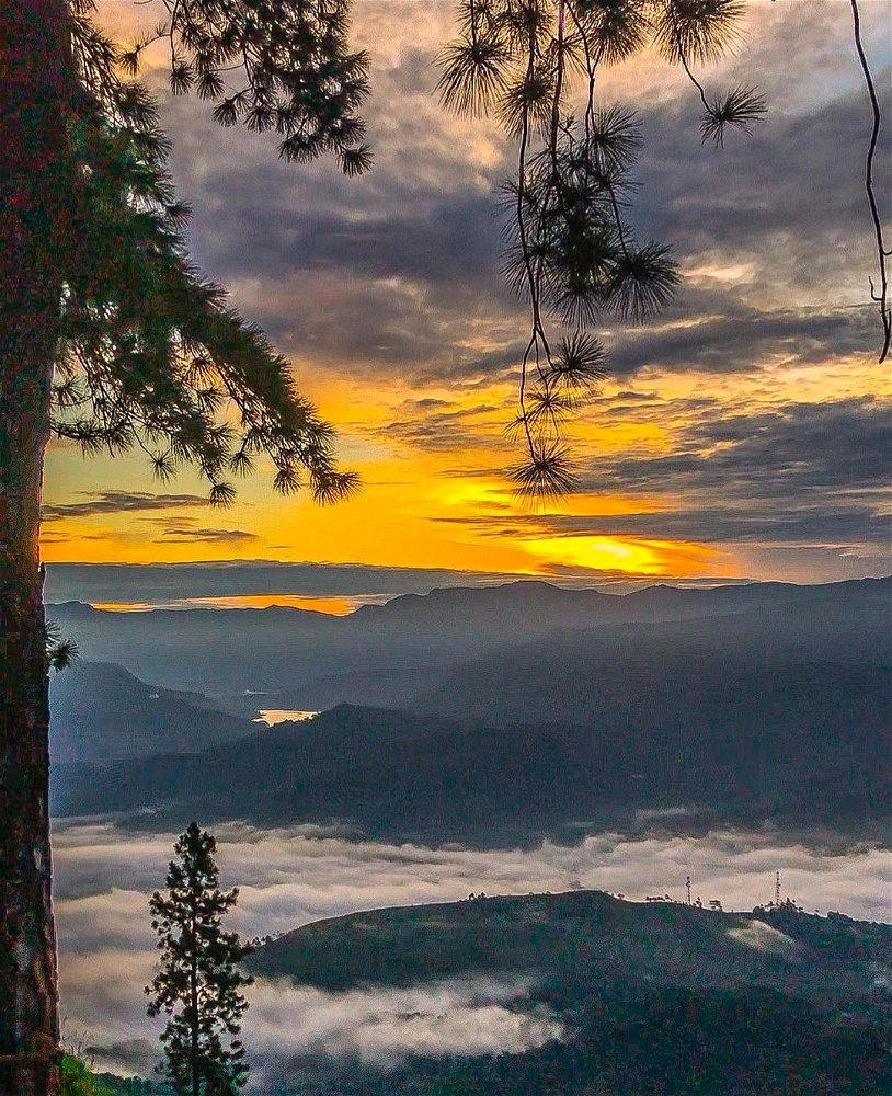 Location: Kabaragala, Sri lanka 🇱🇰 
#morningvibes #sunrise #beautifulsky #feelawesome #travel #hiking #camping
