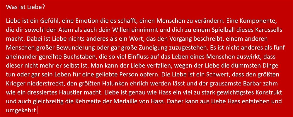 Gedankenspiel