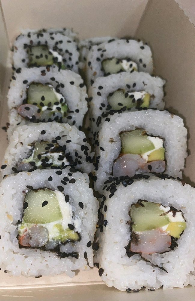 Un rollo de los que preparé hoy en el trabajo😋