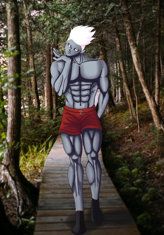 I made a Baki tribute using my persona