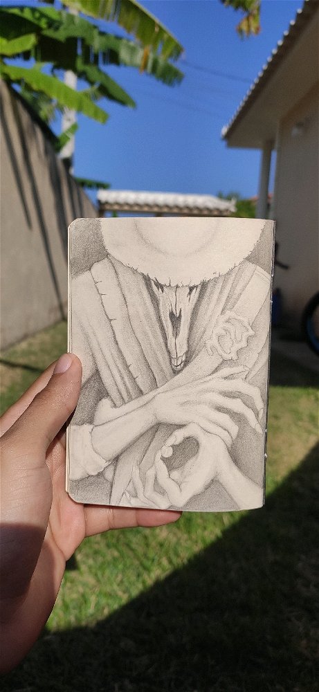 Desenhando pra passar o tempo