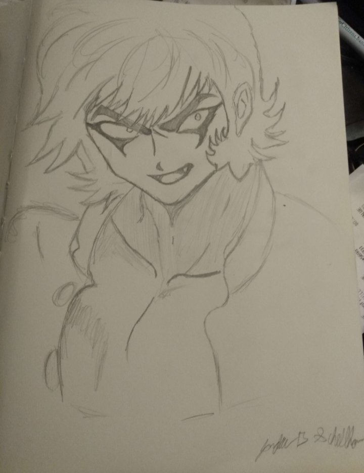 Devilman drawing