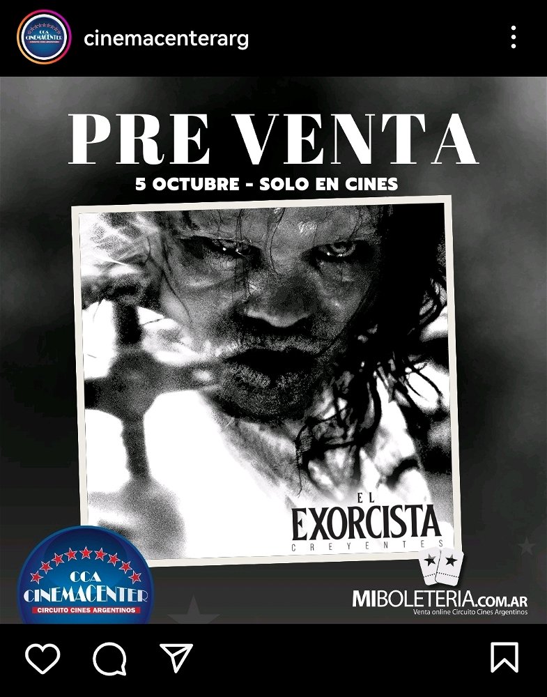 Estrena este jueves!! Ya tengo la entrada...