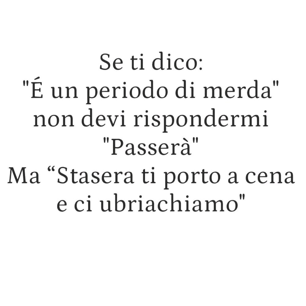 Dedicato a quelli da tante parole e pochi fatti