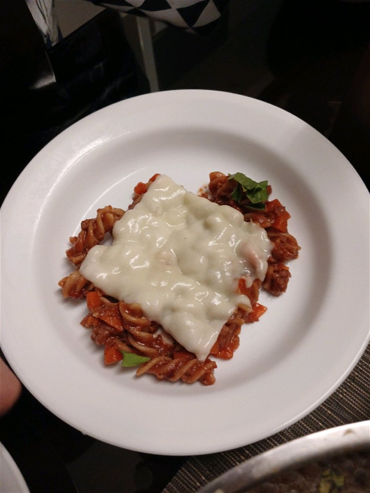 Made some High protein Low Cal beef pasta