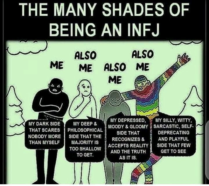 The many shades of being an INFJ