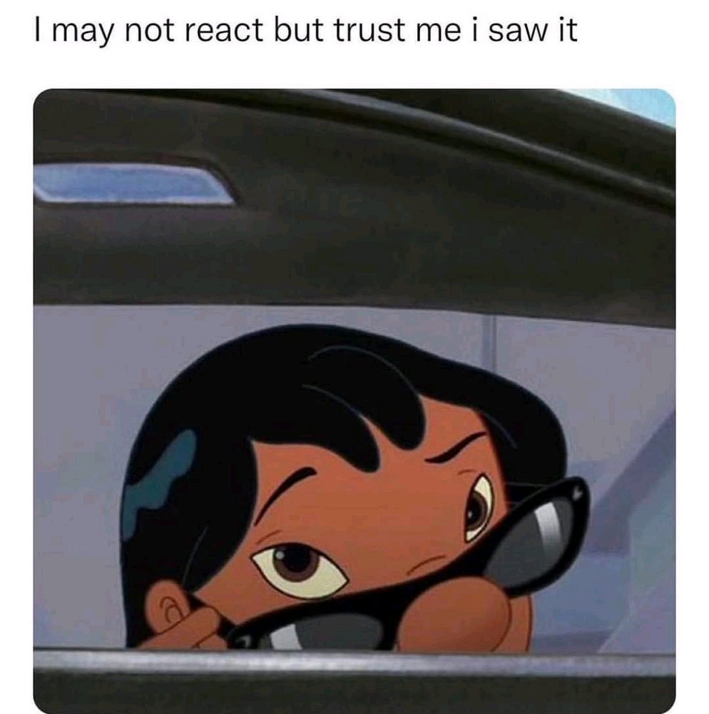 I see and hear everything 🧐