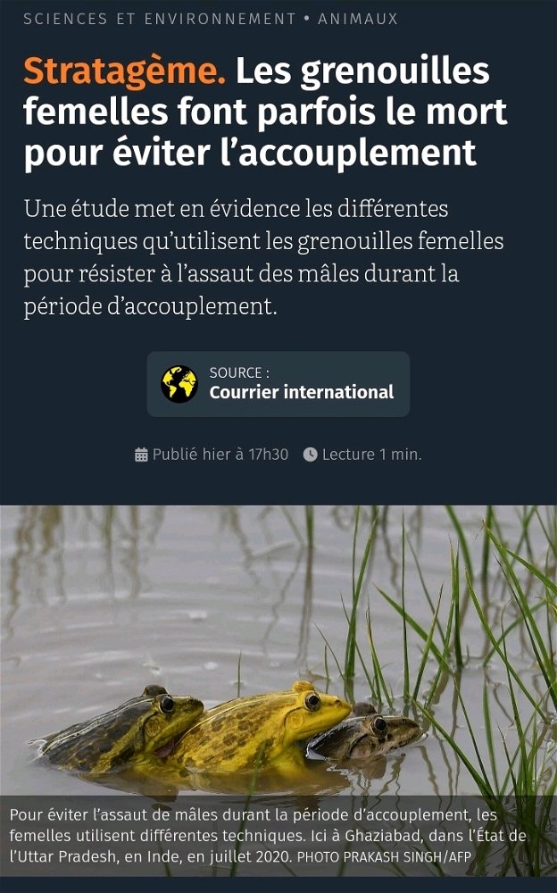 Le saviez-vous ?