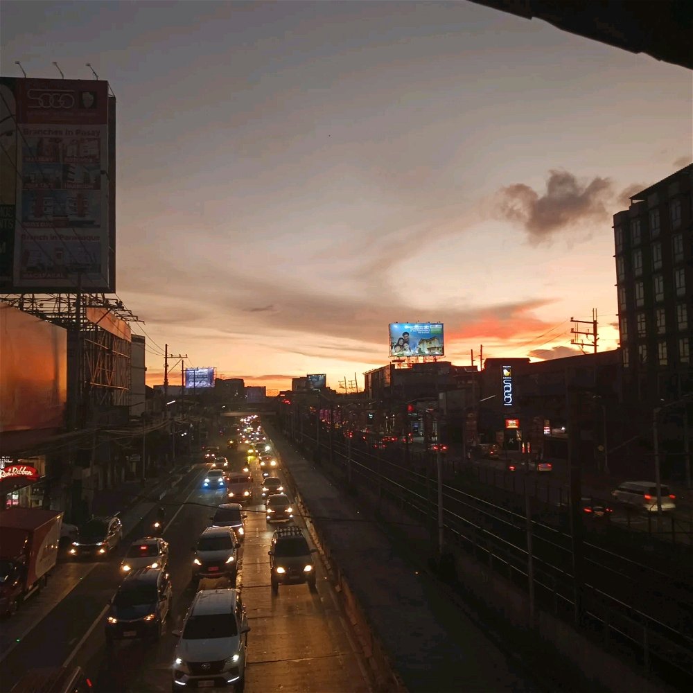 Sunset and Highways
