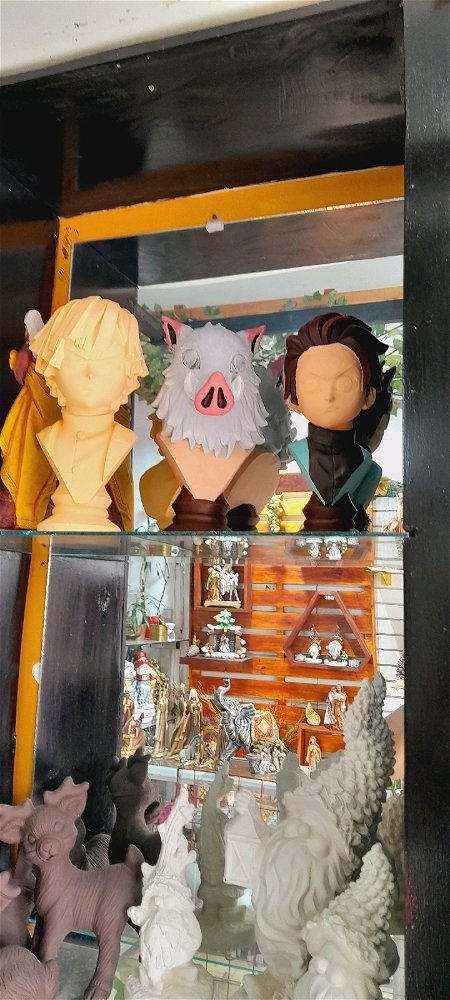 Así van quedando estos muchachones de kimetsu no Yaiba