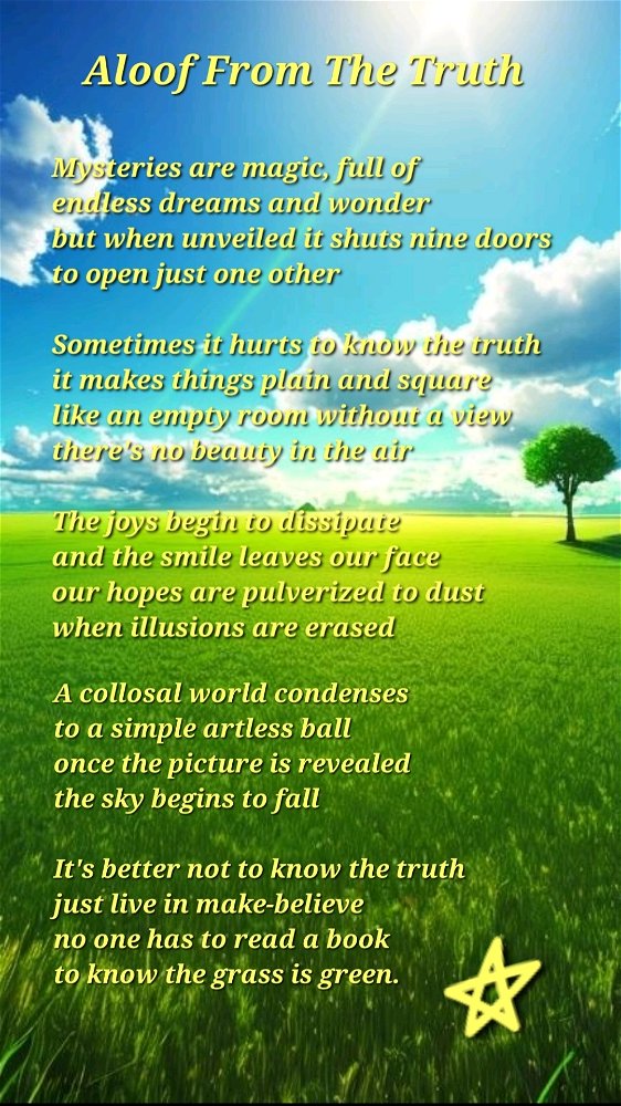 Aloof From The Truth
