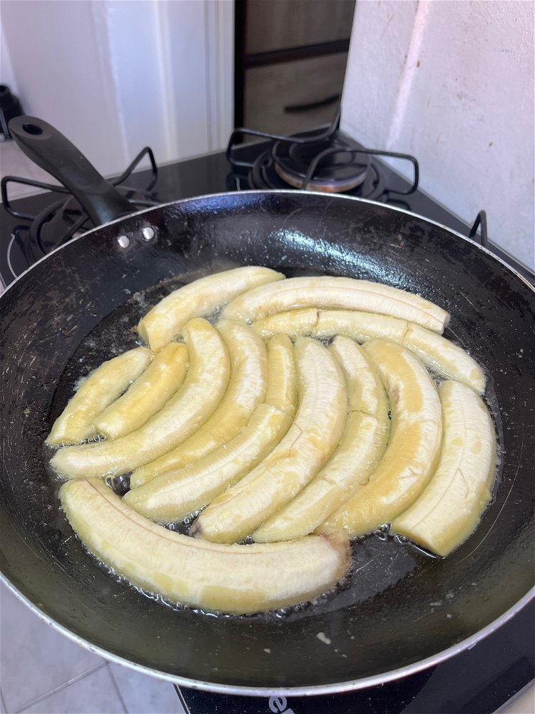 Banana frita, eu amo!