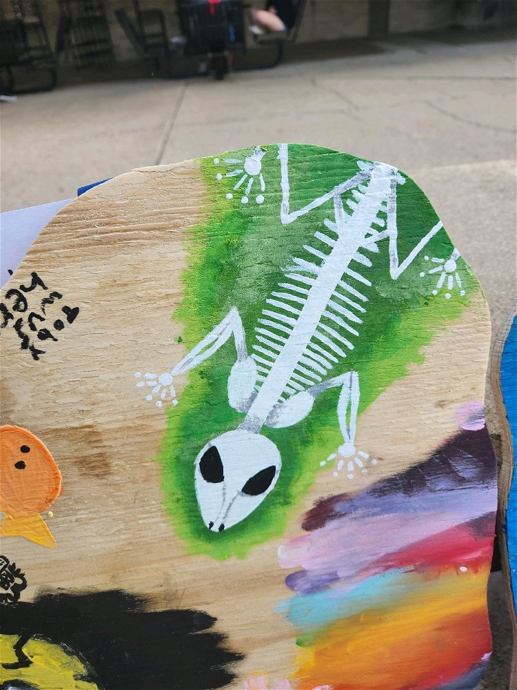 Skeleton Lizard