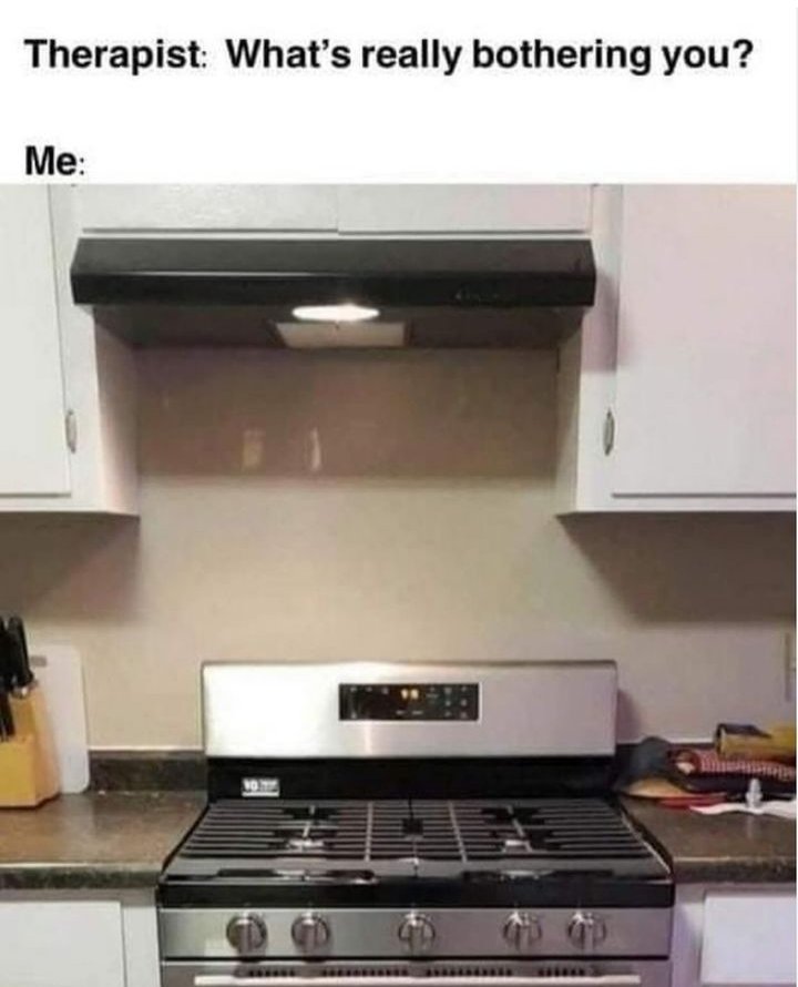I wouldn't be able to cook in this kitchen