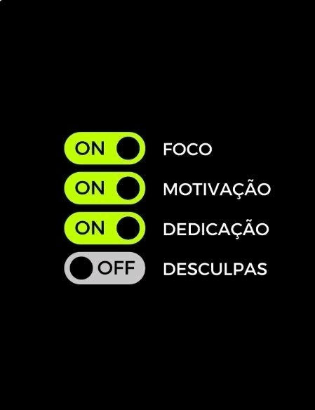 Sem tempo pra desculpas 👊🏼