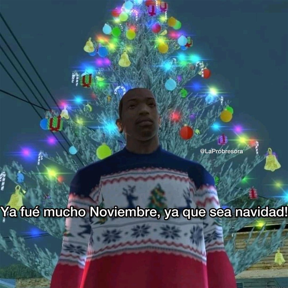 Ya se viene diciembre