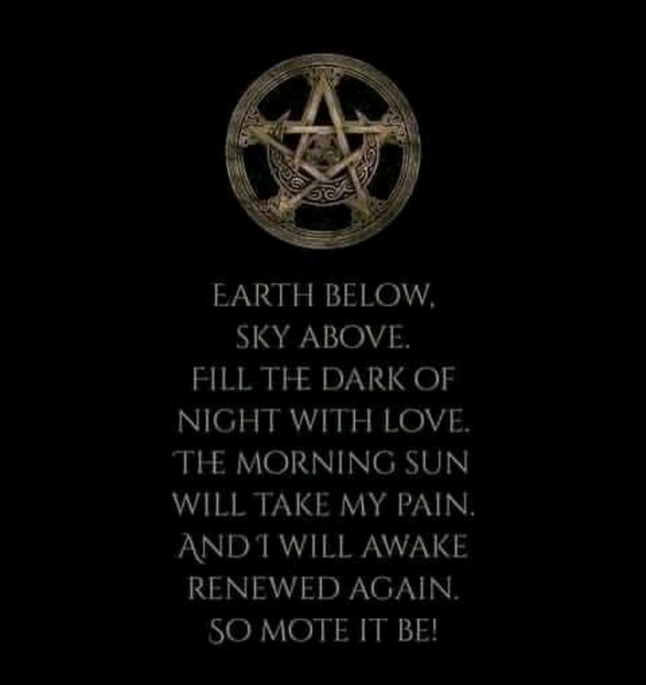 So mote it be