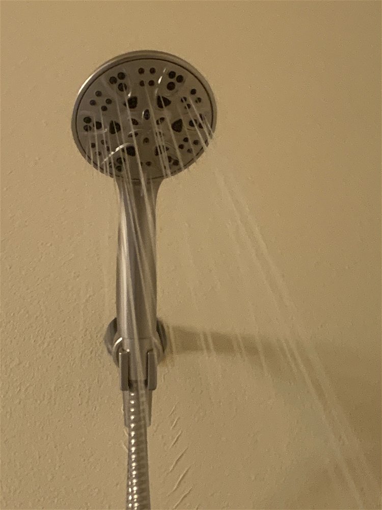 Sad shower time