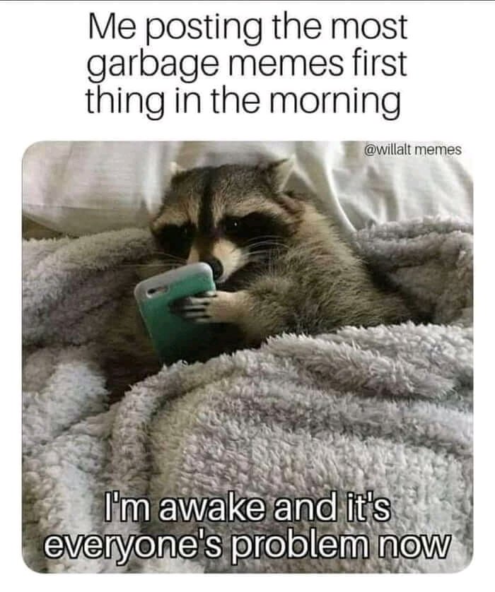 Good morning!🙃