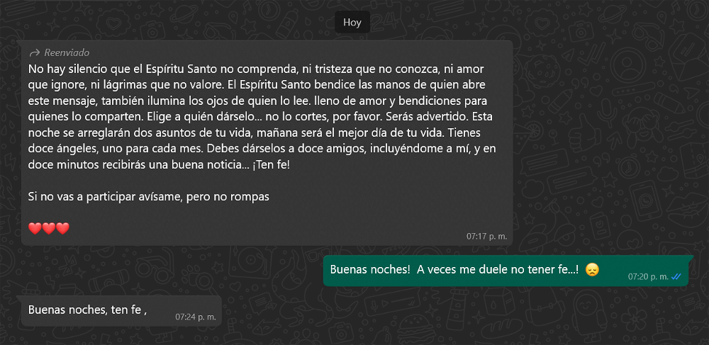 ¿Cómo le digo que sus palabras no significan algo para mi?