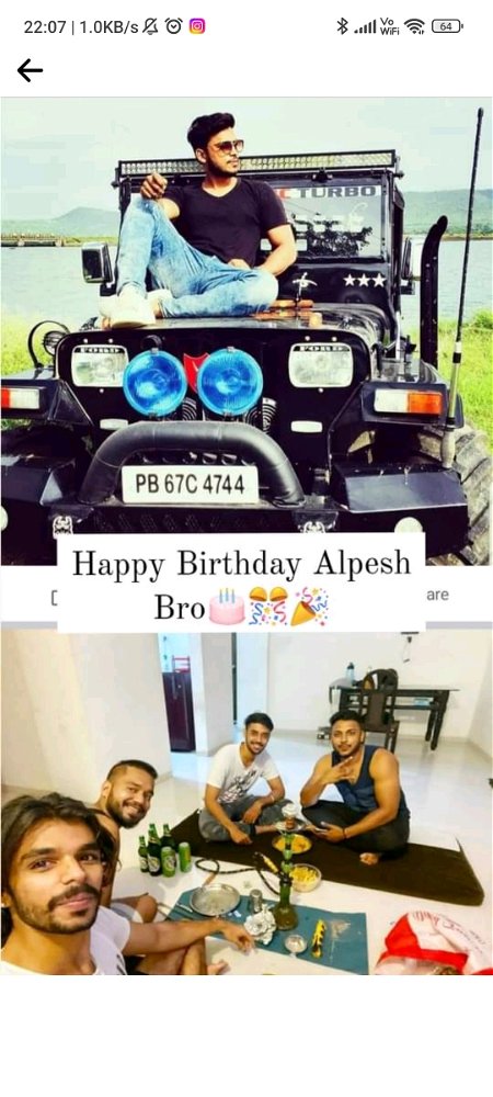 Happy Birthday Alpesh bro