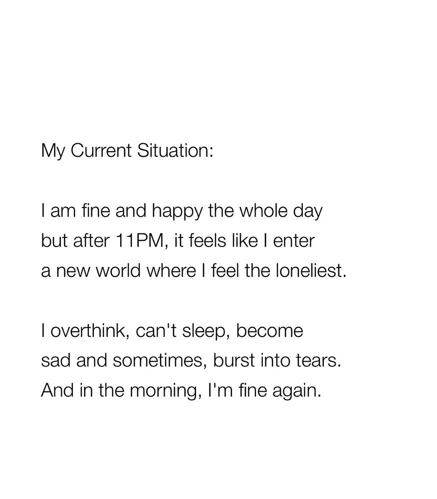 It happens and it's okay...