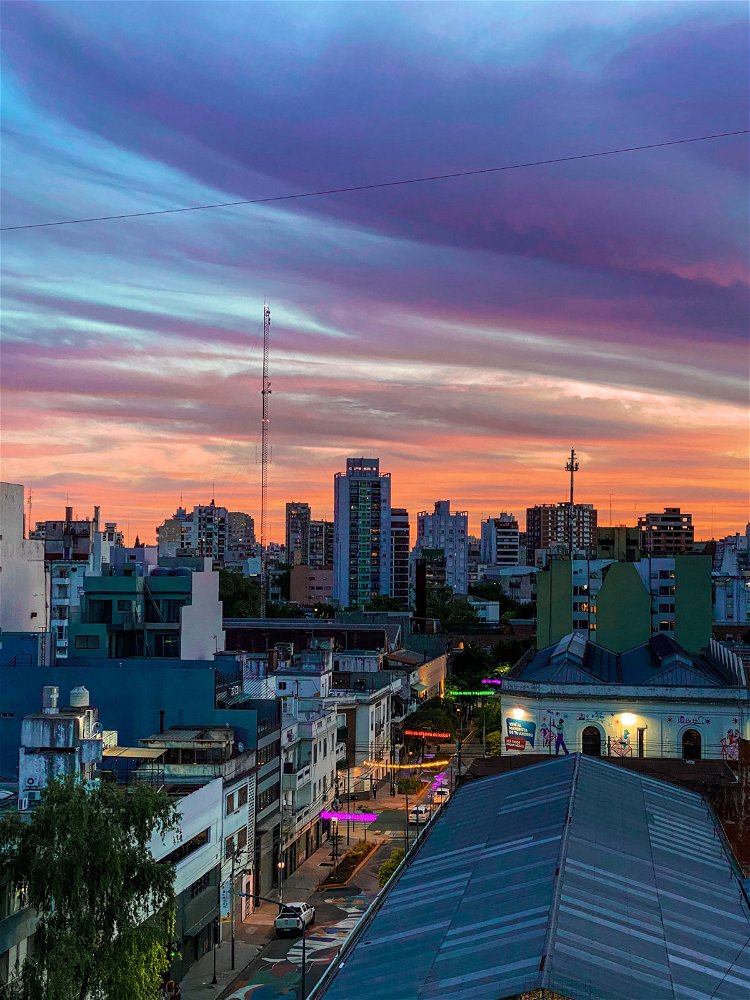 Los atardeceres de Buenos Aires ❤️