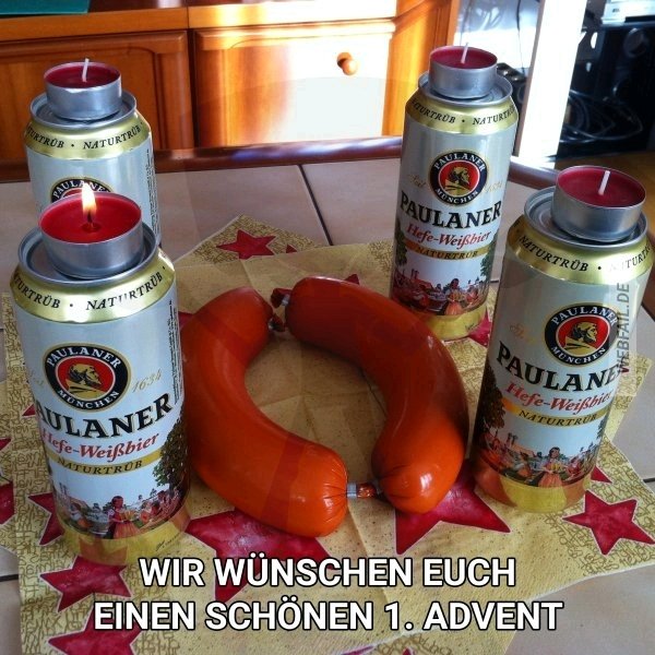 So geht Advent für Männer...