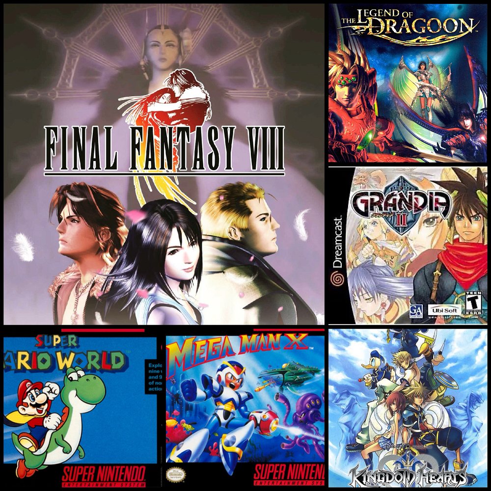 My 6 favorite games!