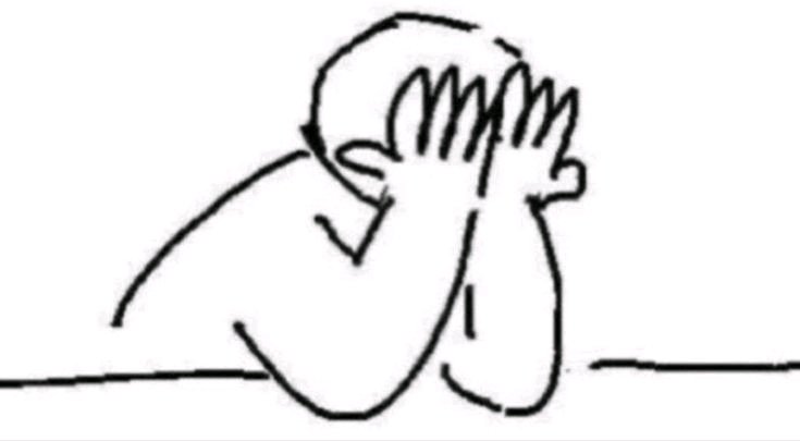 Me when I told someone too much about myself and feel the cringe all day long...
