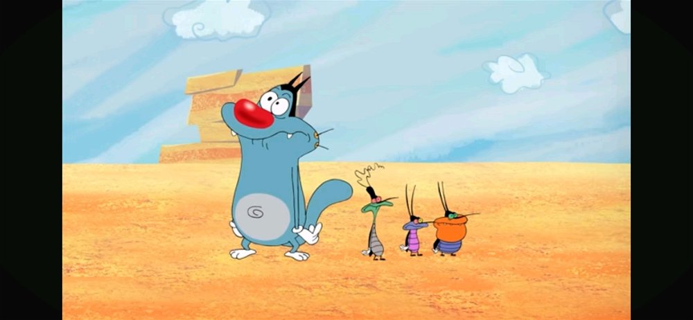 Oggy and cockroaches