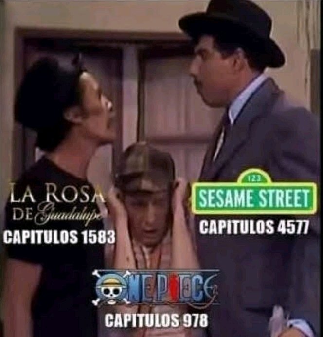 A ver quién tiene más capítulos