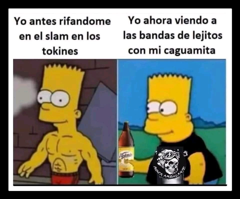Las rodillas ya no son las mismas :'v