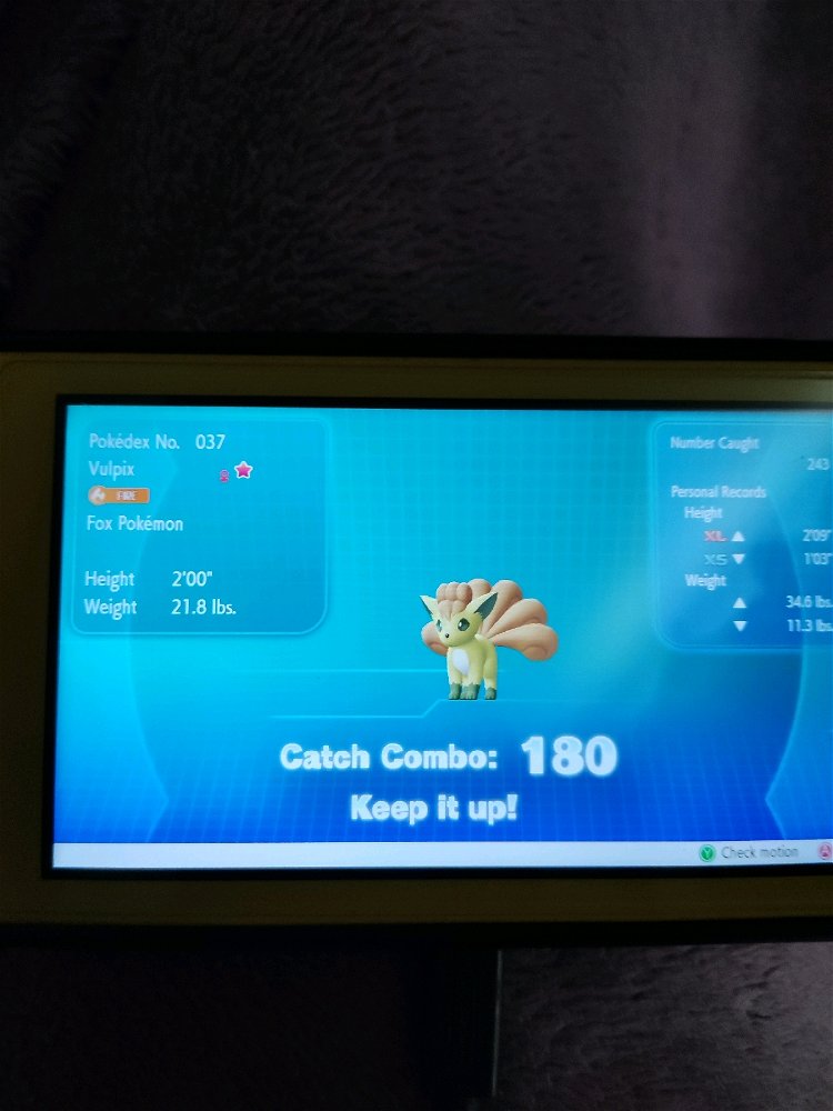 Caça shiny
