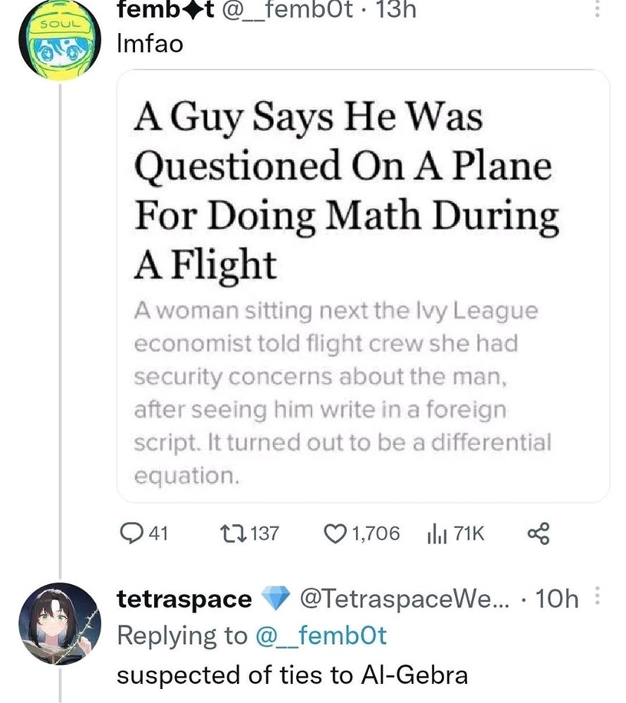 dont do math guys its bad for you