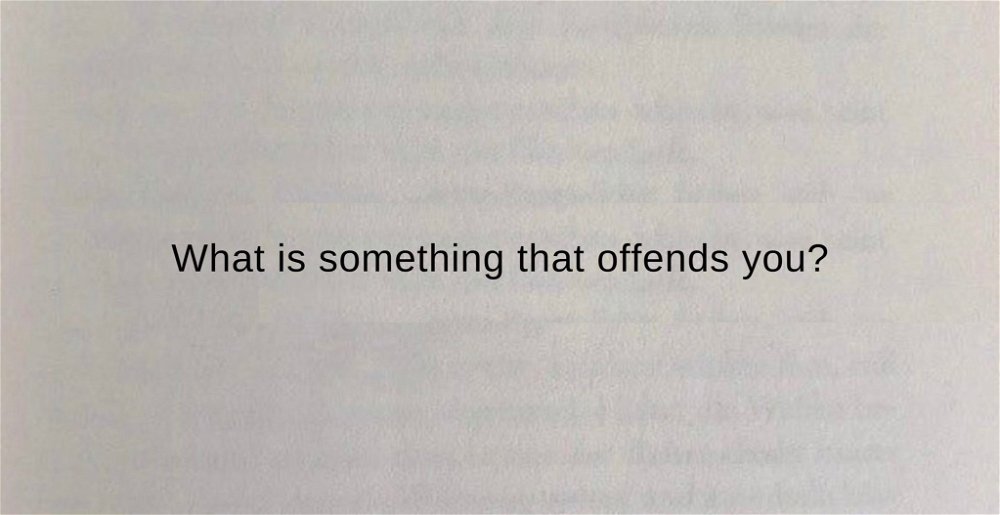 One Thing