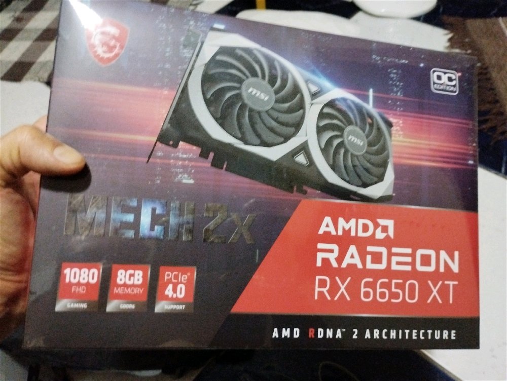 Aew chegou minha placa de vídeo, mas...