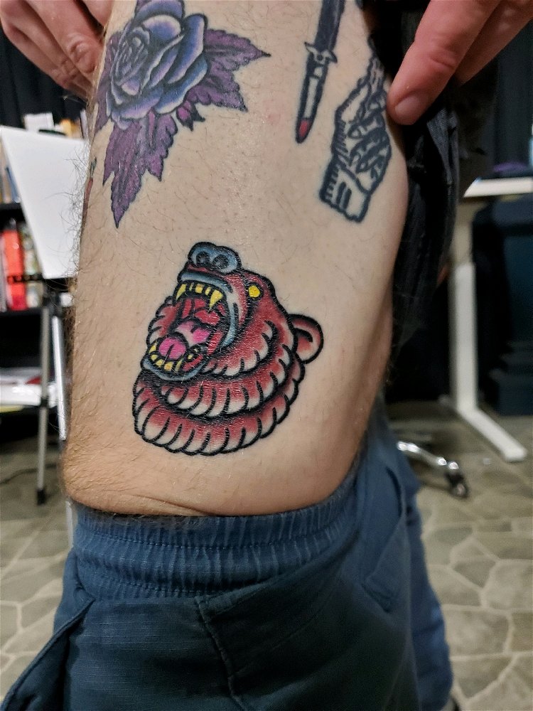 Bear tattoo
