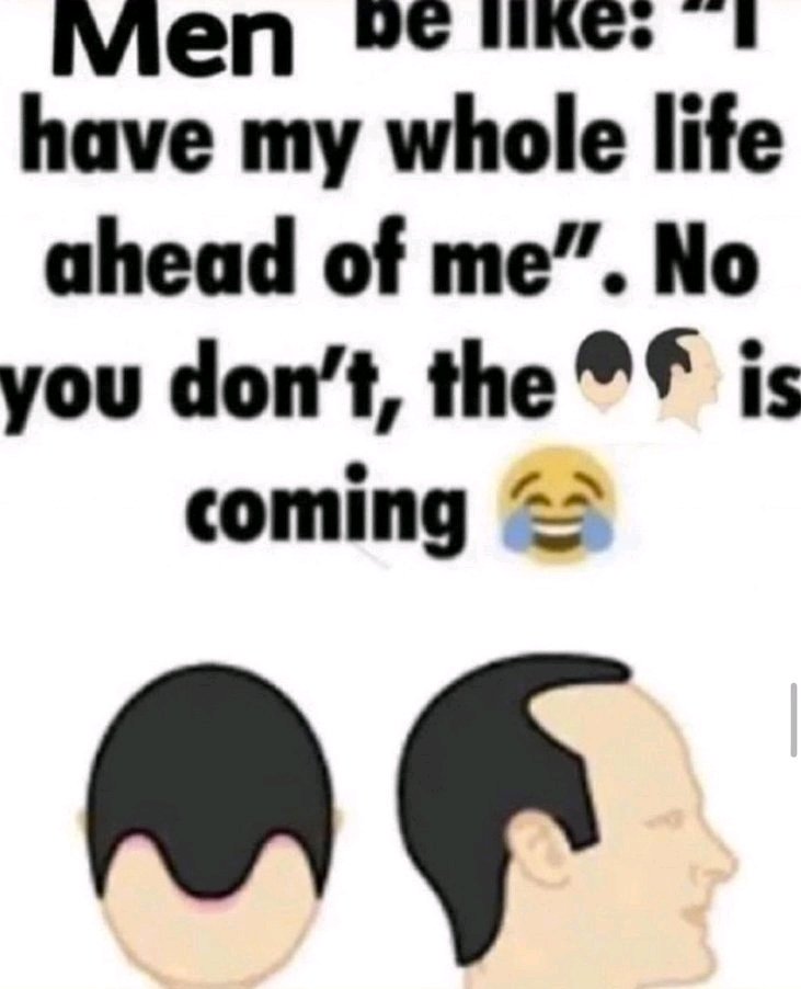 Men: no fear