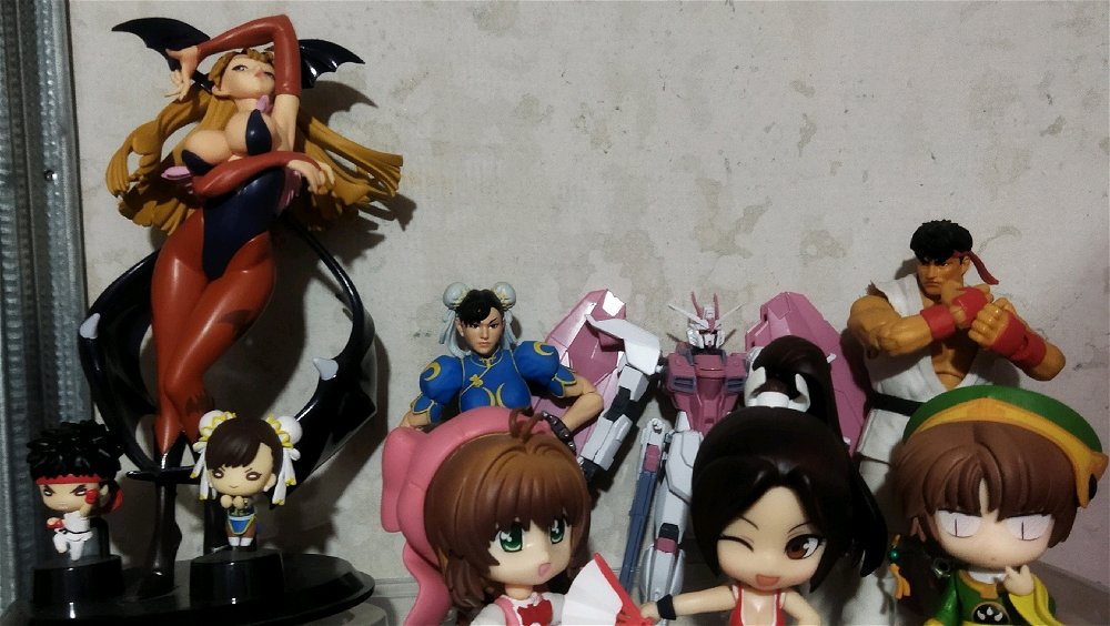 I love my new added gunpla in my collection