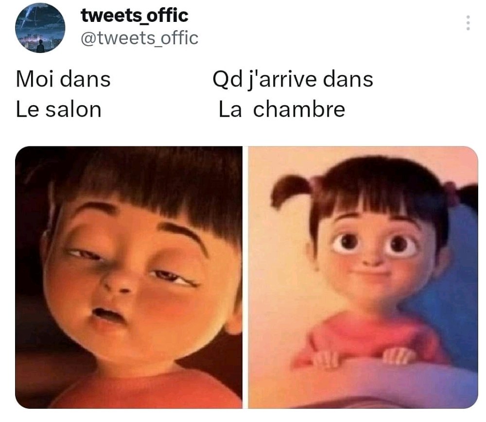Chaque fois c'est pareil