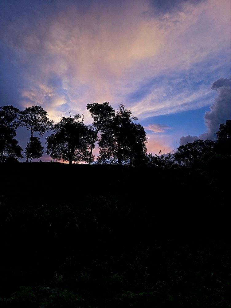 Um céu lindo