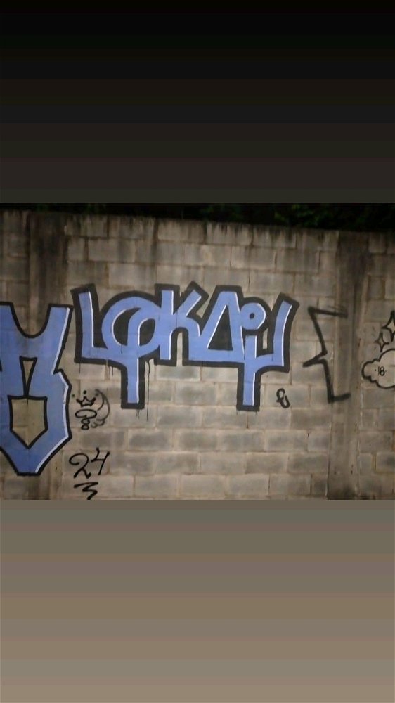 Grafite que fiz uns dias desses