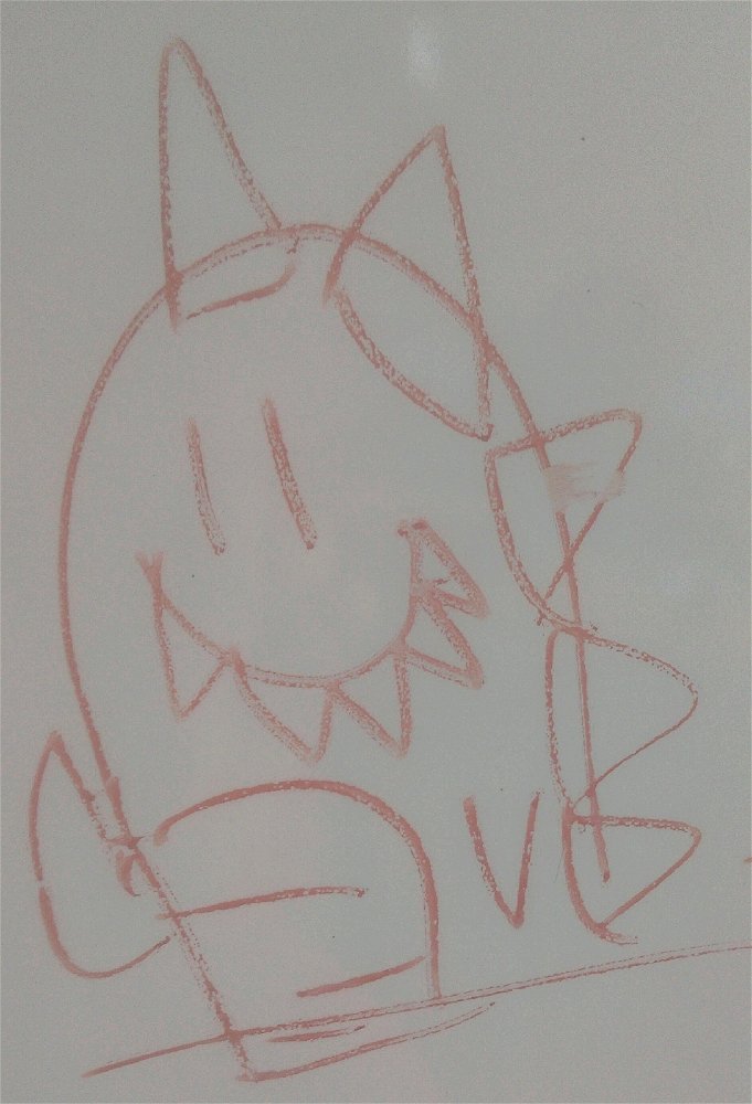 Dibujo de un alumno