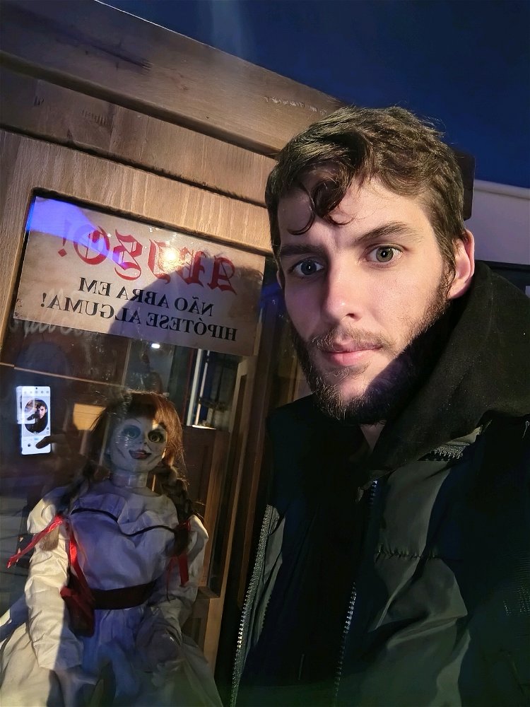 Selfie com Annabelle
