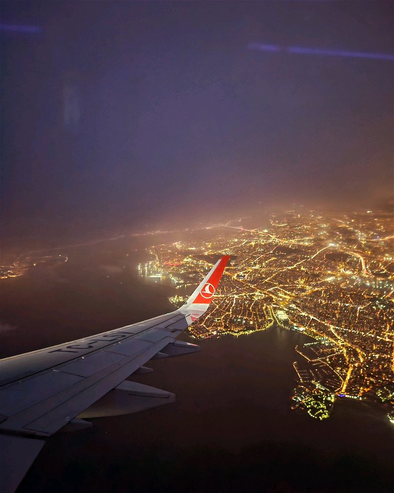 Yeah, Istanbul looks pretty good not only from the ground 🇹🇷