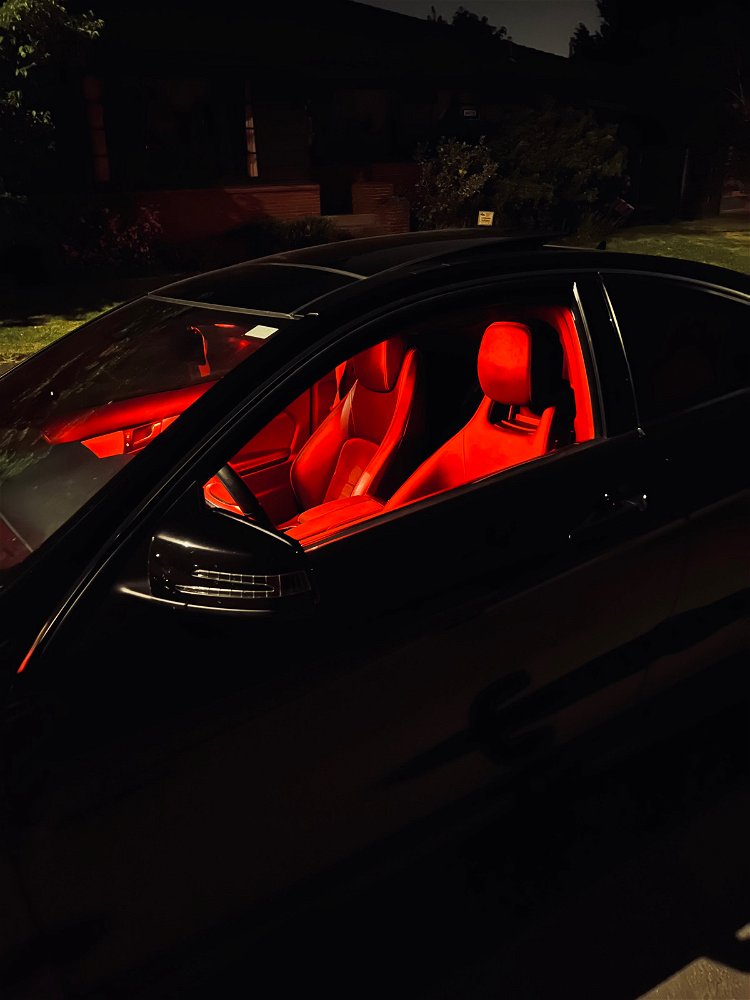Red lights look good at night