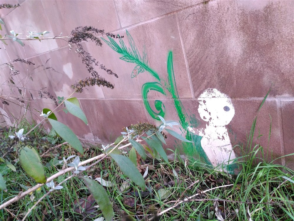 Street art Ghibli