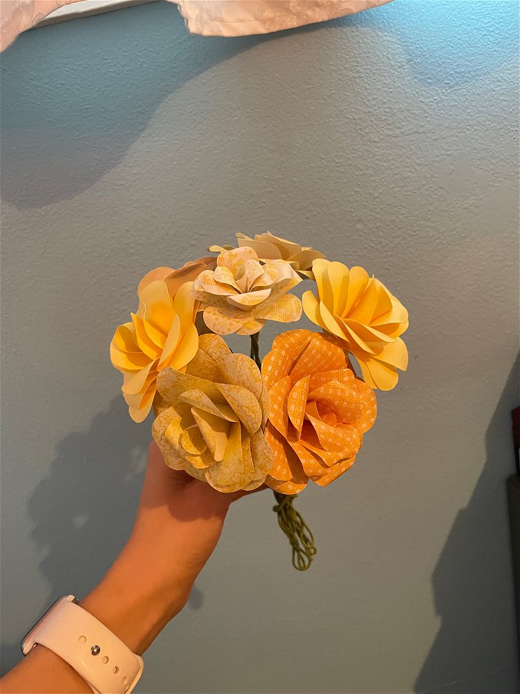 A spontaneous craft I decided to attempt one day, gave this one to my mom.  Would love to make more <3