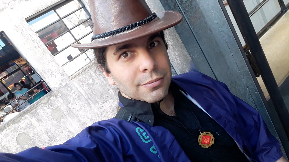 En un evento japones